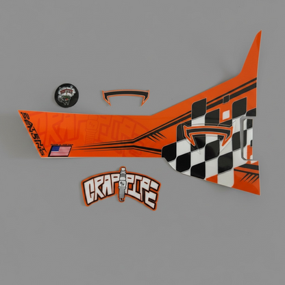 Long stickers for Gas Gas, AJP, Beta, KTM